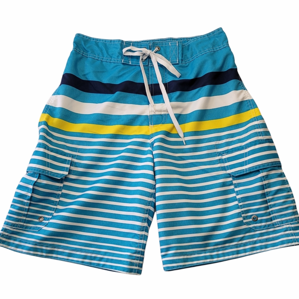 Men's Merona Swim Trunks Sz M